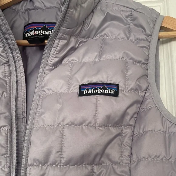 Patagonia Women's Nano Puff Cozy Puffer Vest in Permafrost Purple Size Small